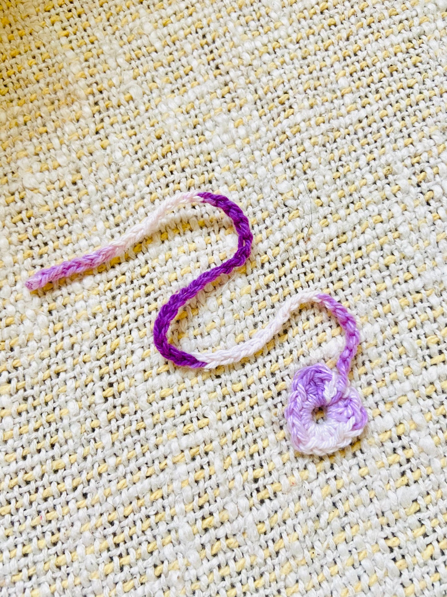 Crochet umbilical cord tie - For The Mama Collective