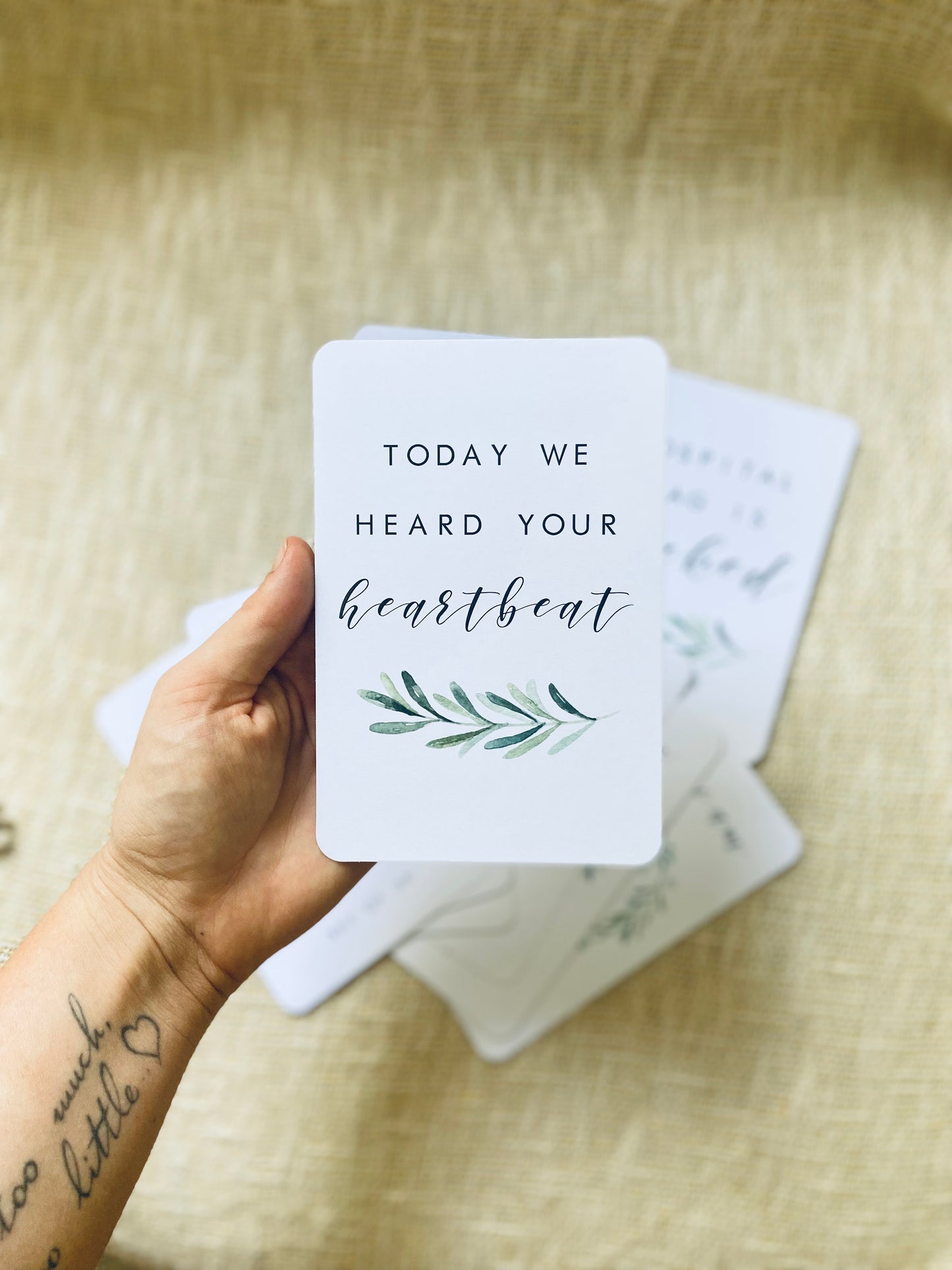 Pregnancy Milestone Cards - For The Mama Collective