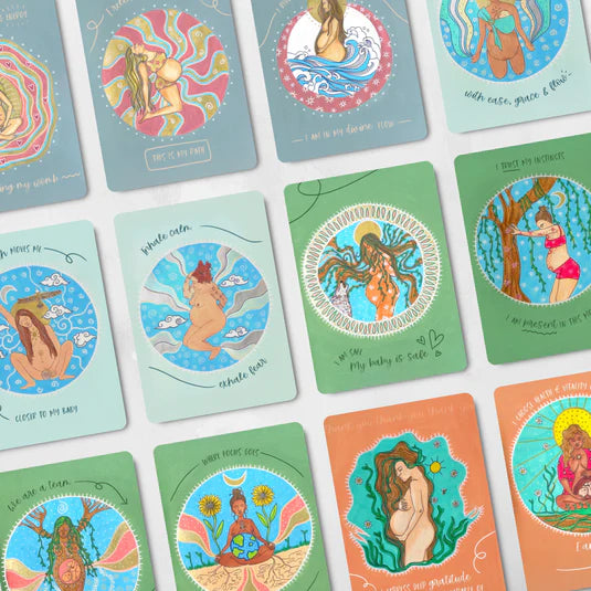 Birth Affirmation Cards - For The Mama Collective