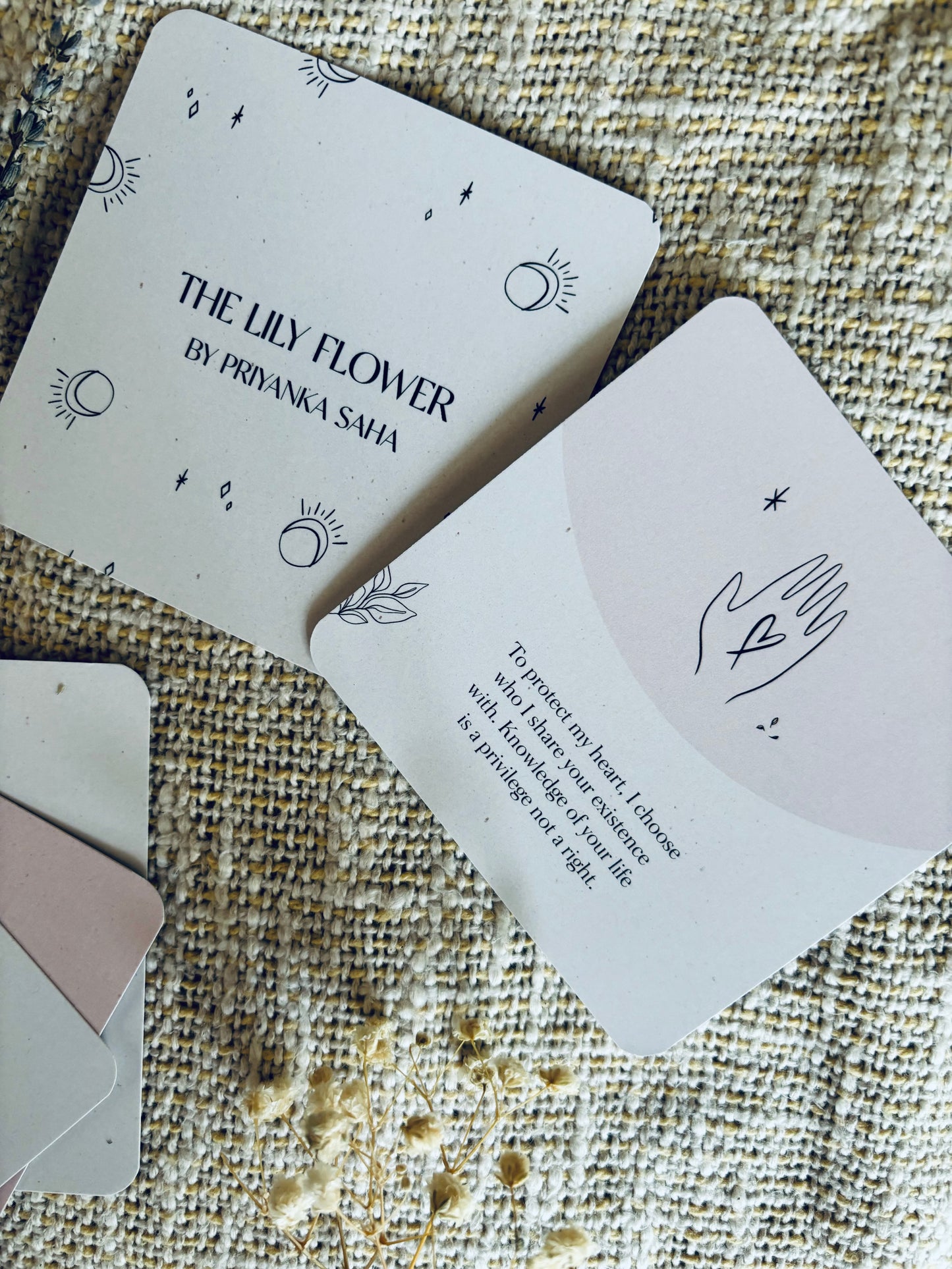 Pregnancy Loss affirmation cards - For The Mama Collective