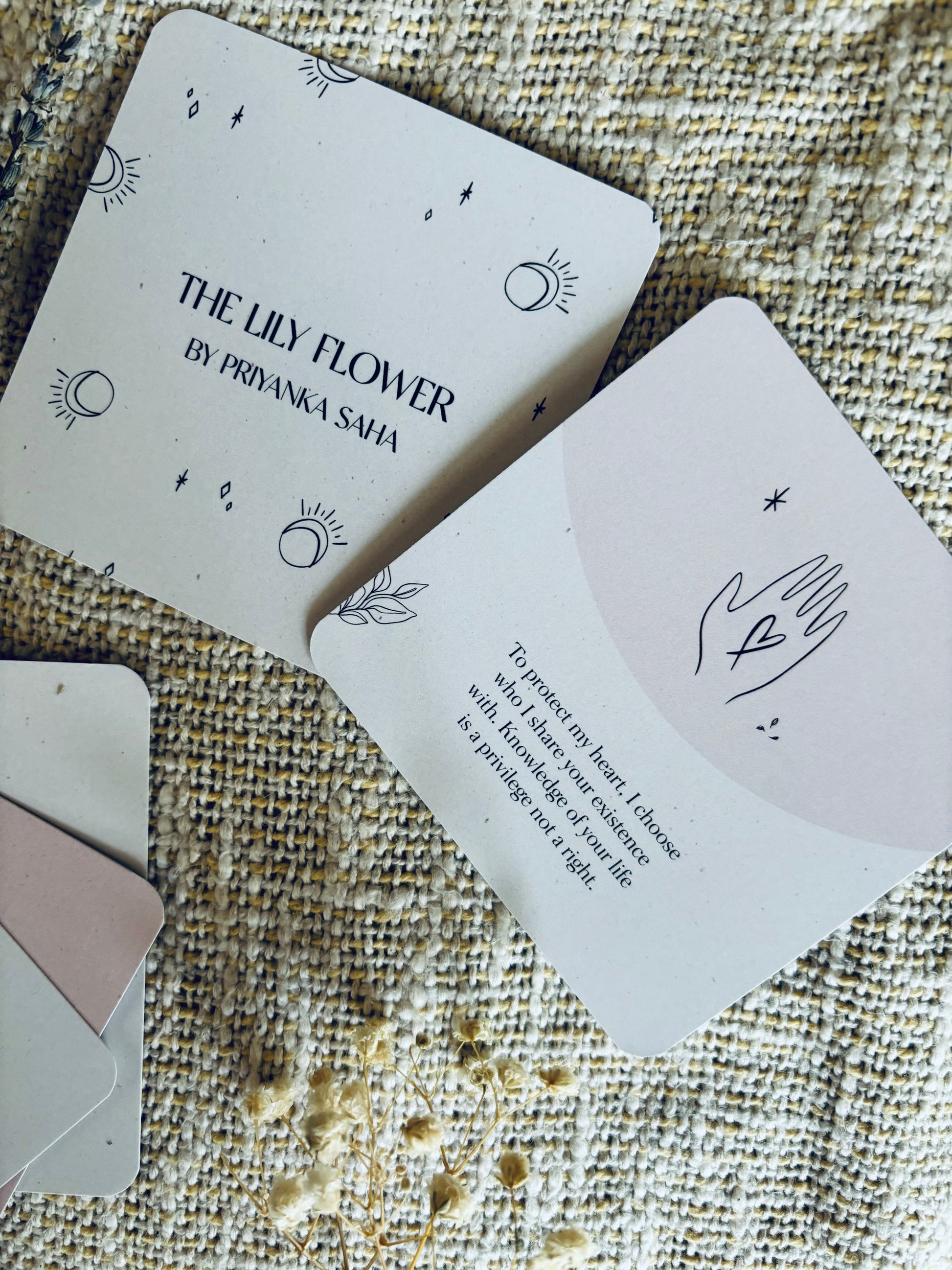 Pregnancy Loss affirmation cards - For The Mama Collective