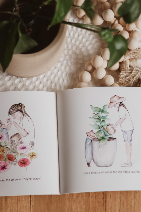 ‘My Mum Wets Her Plants’ postpartum children’s book