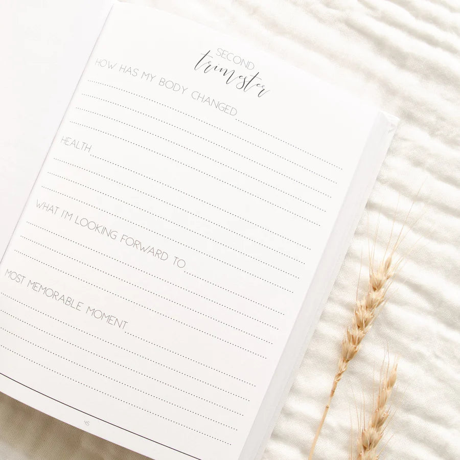 Pregnancy Journal - Blossom & Pear - For The Mama Collective