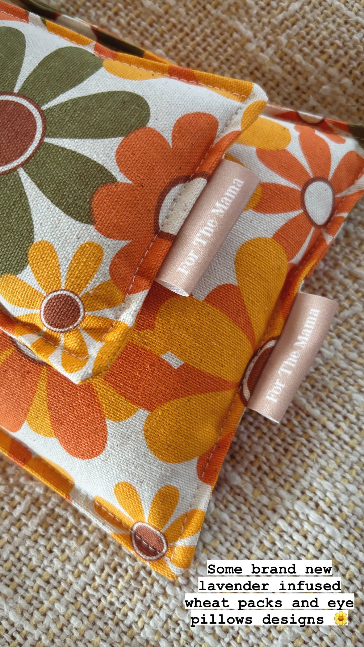 Lavender infused heatpack - For The Mama Collective