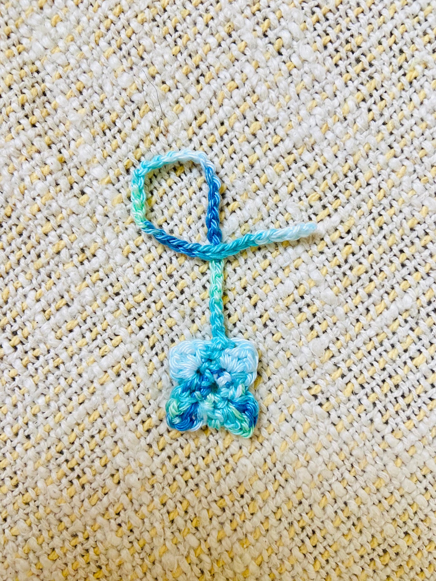 Crochet umbilical cord tie - For The Mama Collective