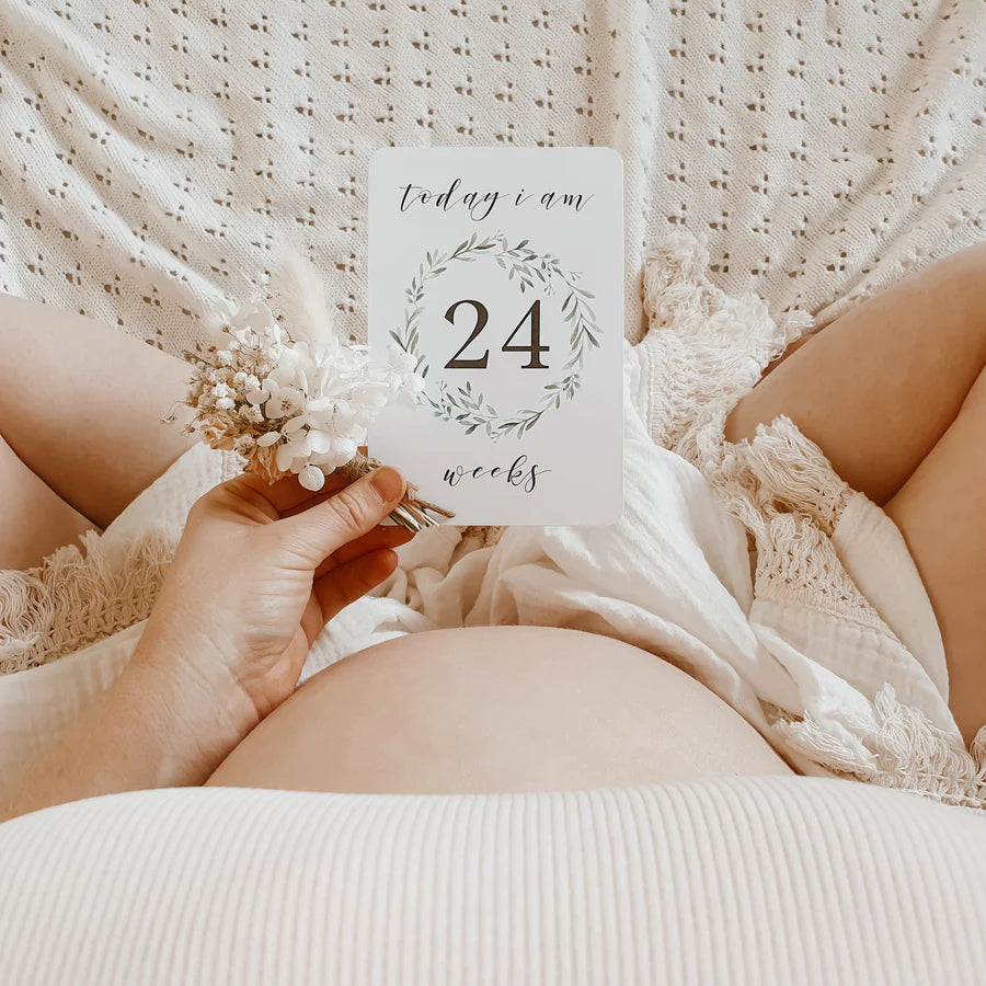 Pregnancy Milestone Cards - For The Mama Collective