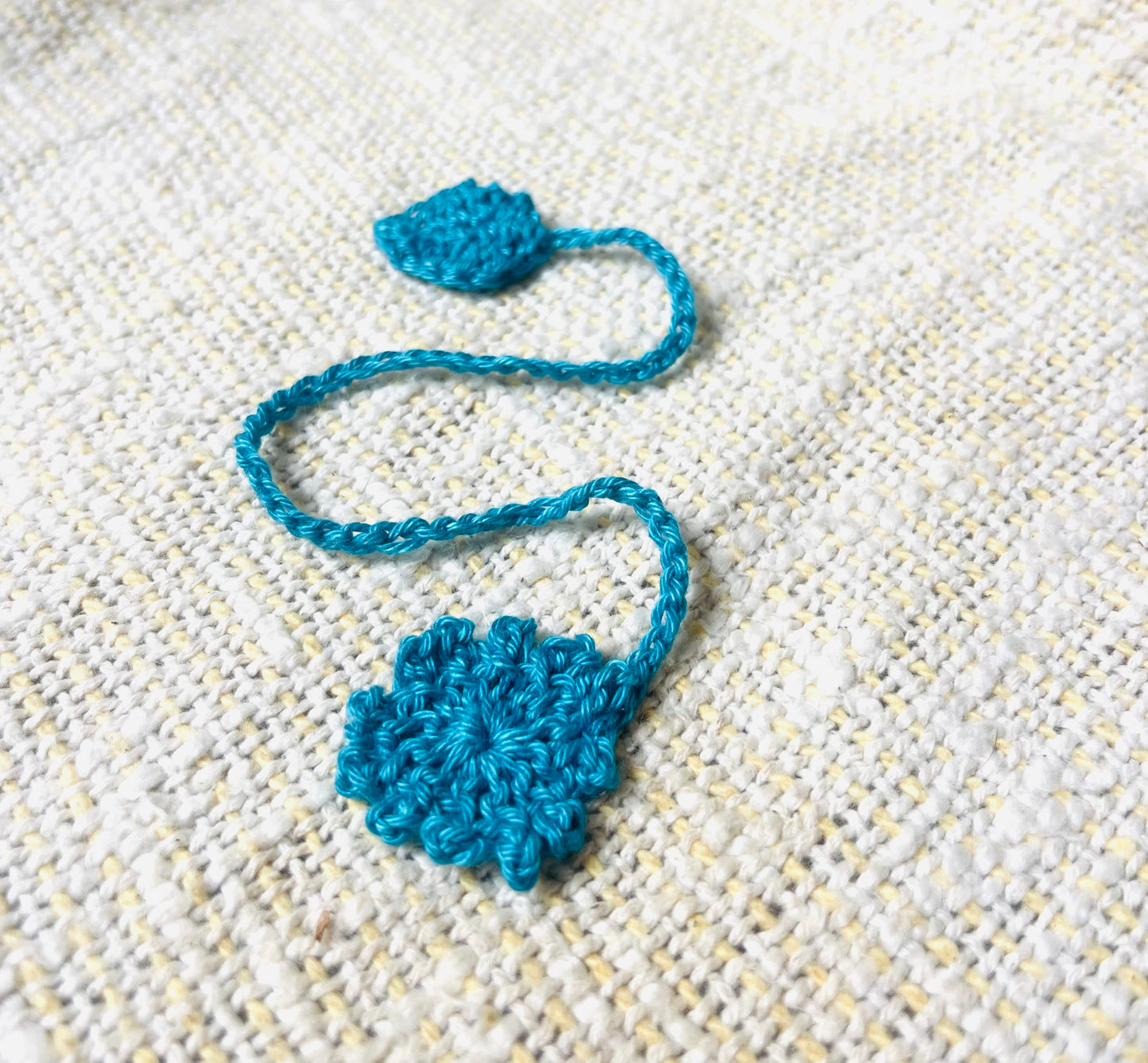 Crochet umbilical cord tie - For The Mama Collective