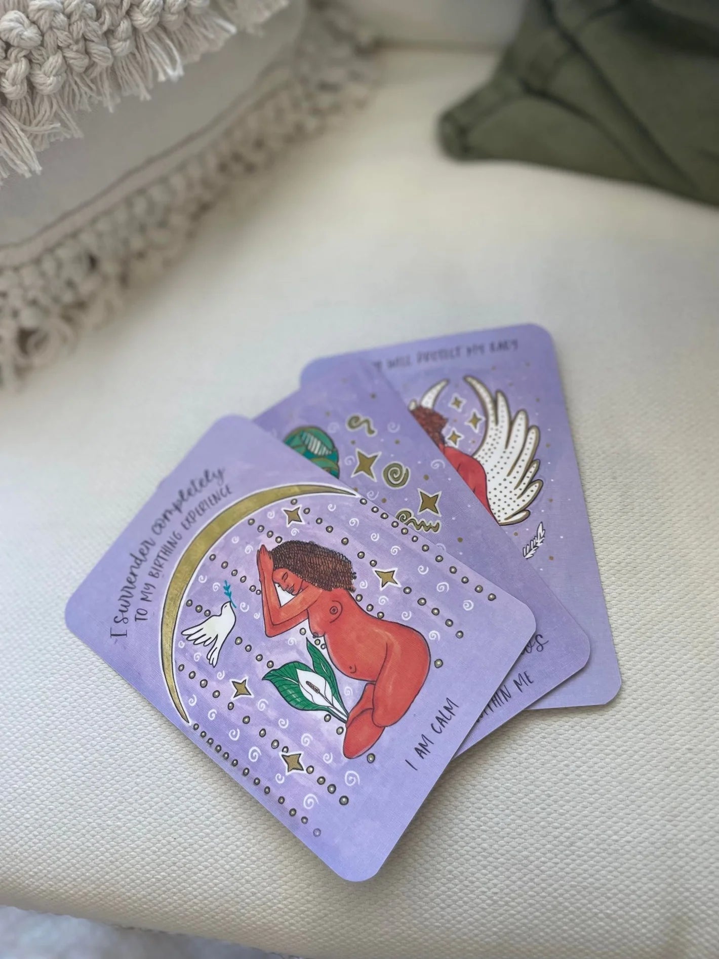 Birth Affirmation Cards - For The Mama Collective