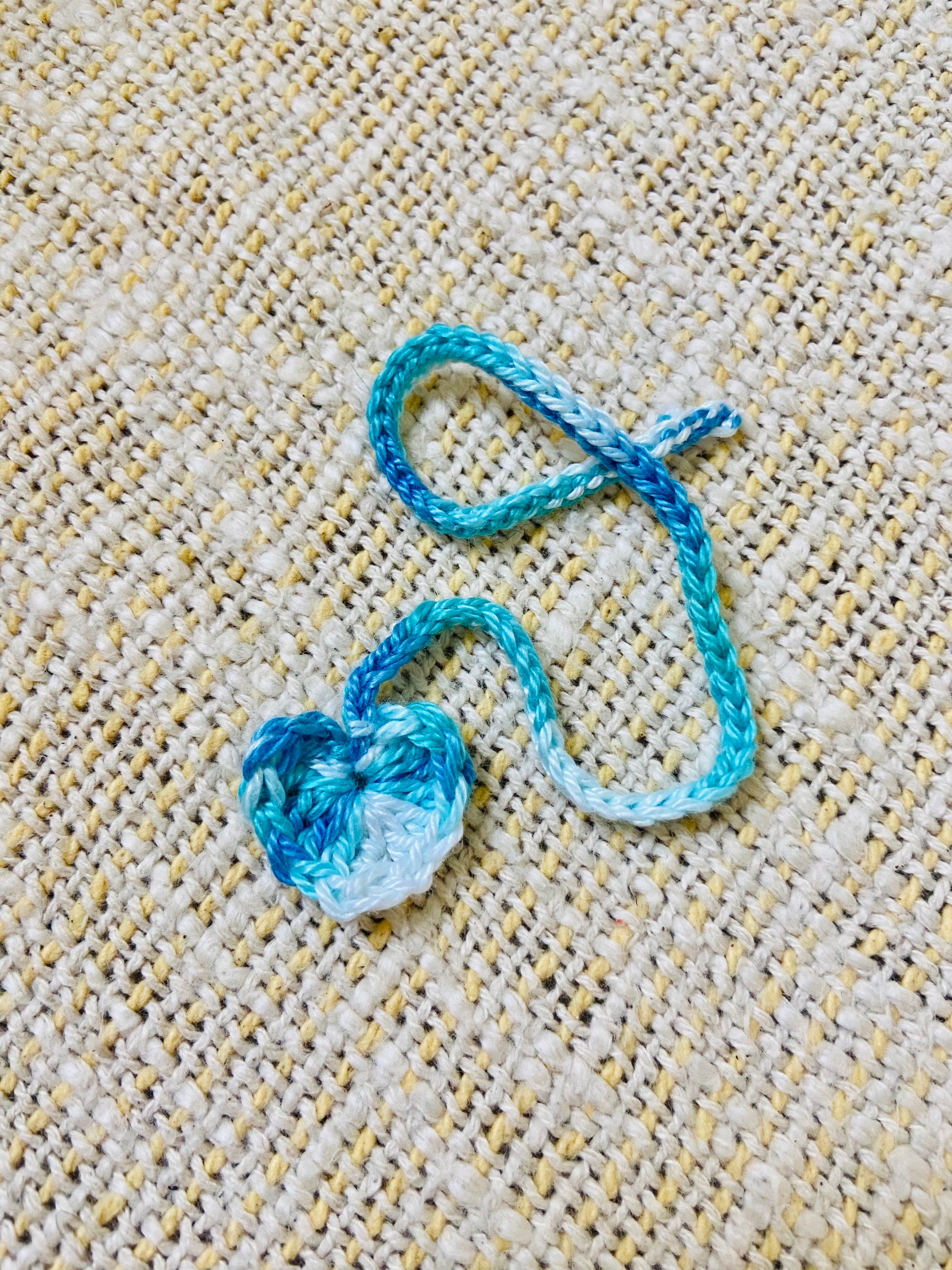 Crochet umbilical cord tie - For The Mama Collective