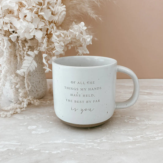 βHeld Youβ ceramic mug - For The Mama Collective