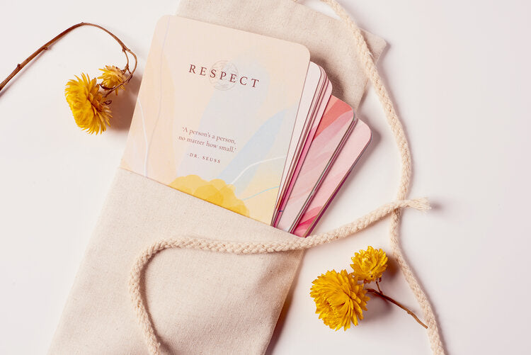 Peaceful Mama affirmation card - For The Mama Collective