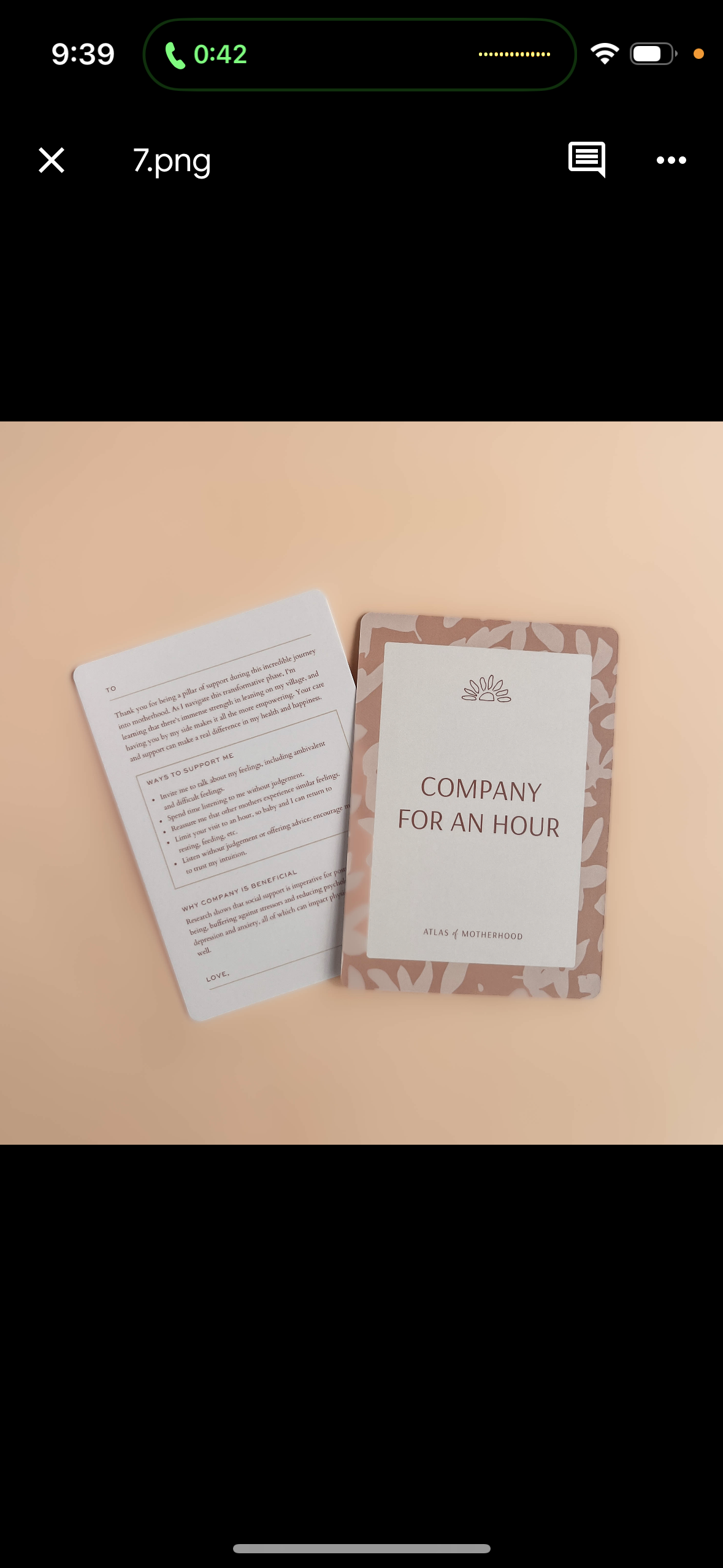 Postpartum Support Cards