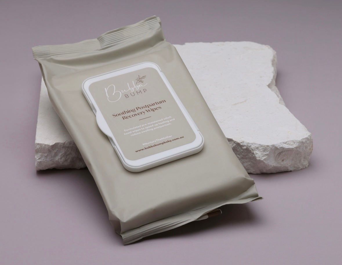 Postpartum recovery wipes