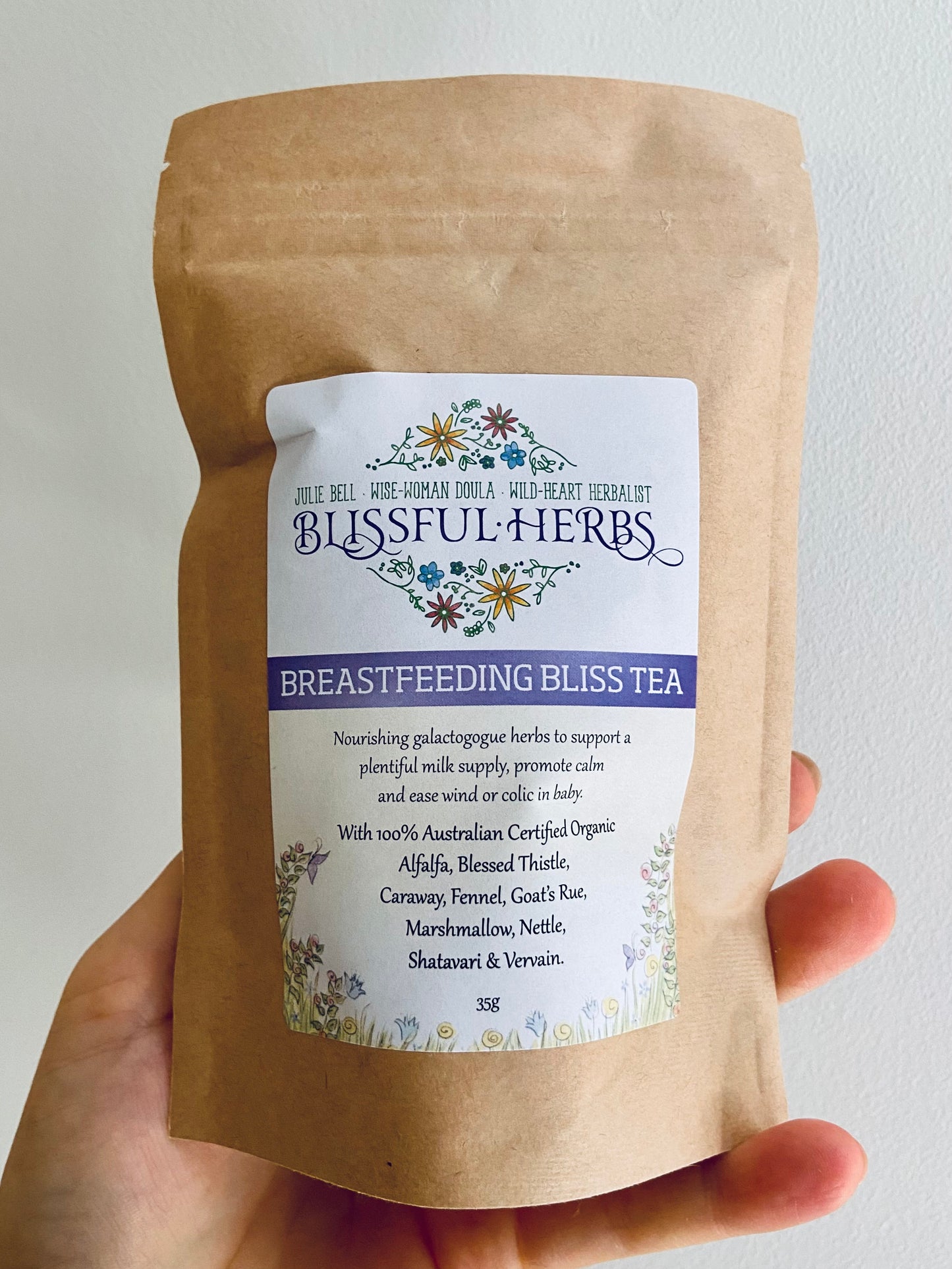 Breastfeeding Bliss organic tea - For The Mama Collective 