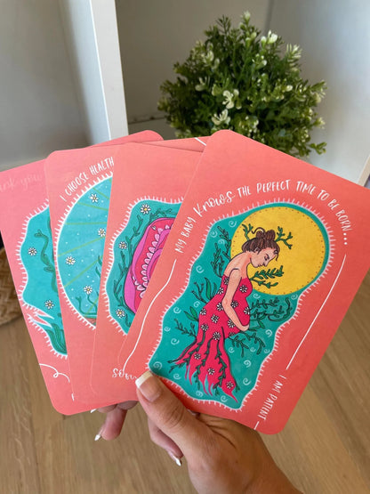 Birth Affirmation Cards - For The Mama Collective 