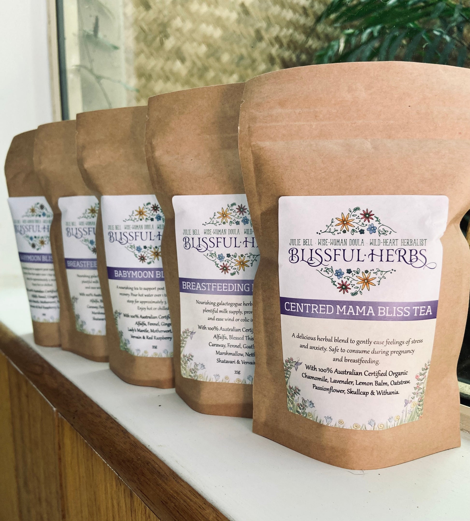 Breastfeeding Bliss organic tea - For The Mama Collective 