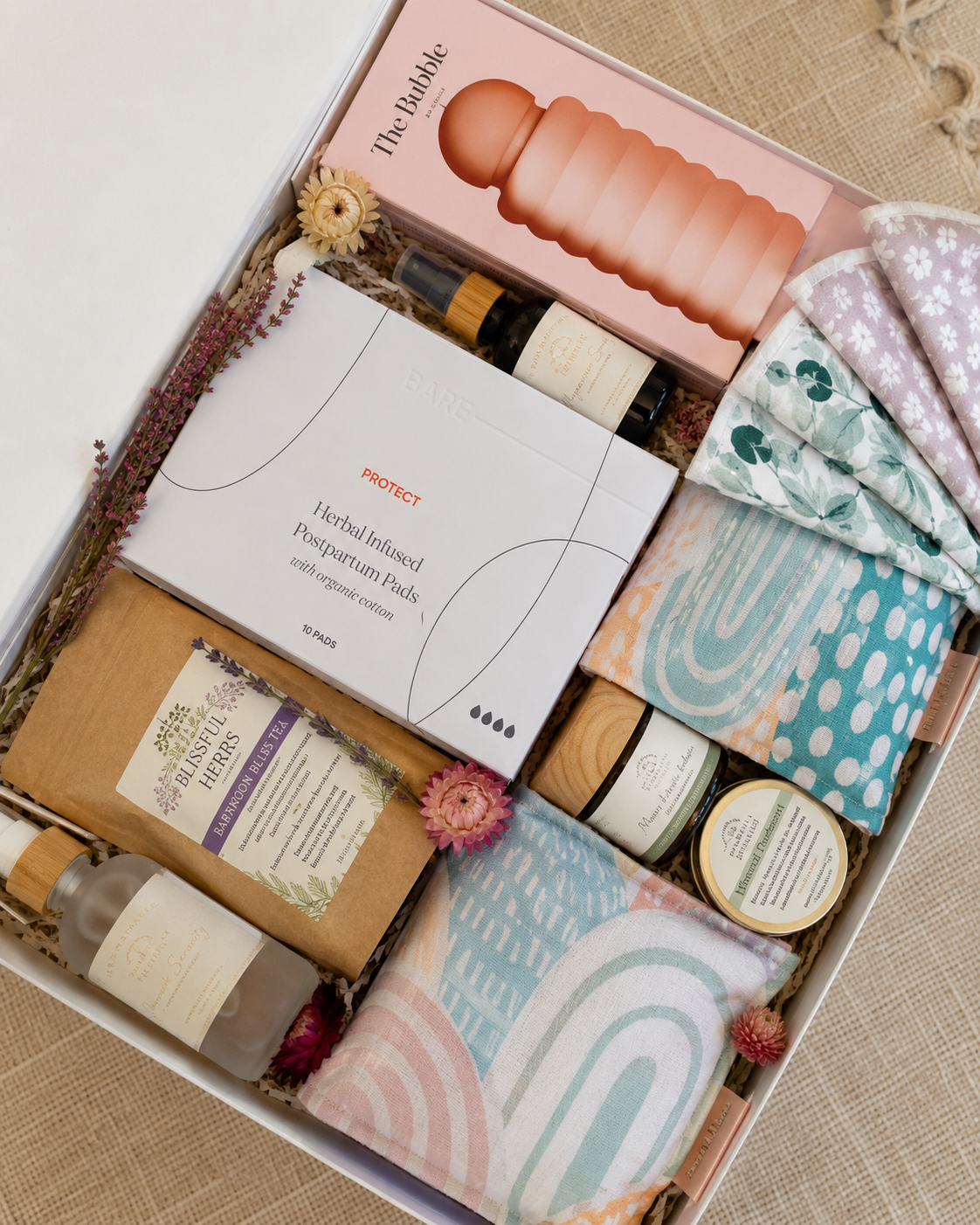 The New Mama (postpartum gift hamper)