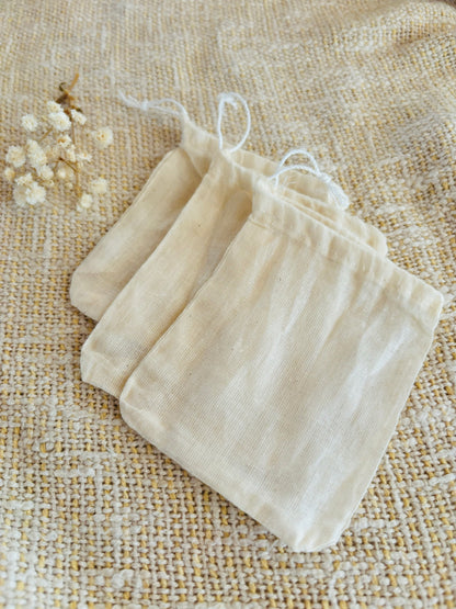 Reusable cotton bags - For The Mama Collective 