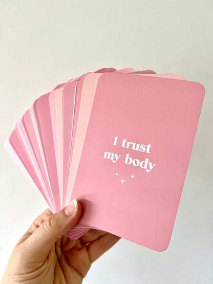 Birth Affirmation Cards Australia | Pregnancy & Labour Affirmations | For The Mama